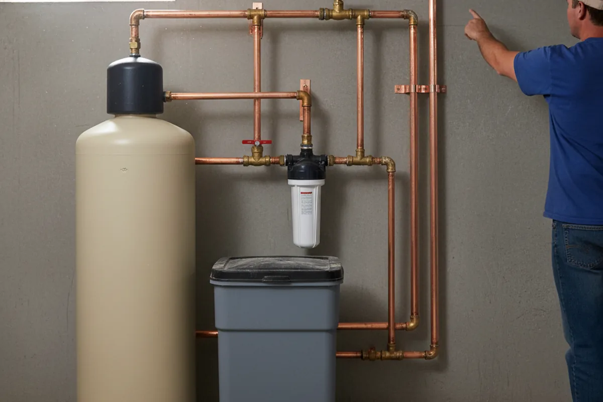 Whole-house water treatment system installed in Avoca
